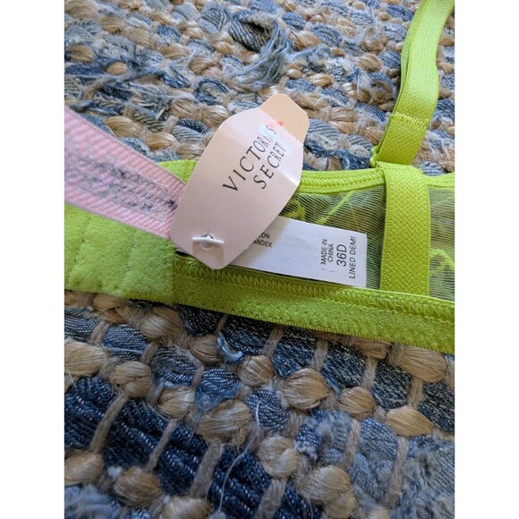 Victoria's Secret Women's Size 36D Push-Up Bra Bling Rhinestone Straps - Picture 5 of 6